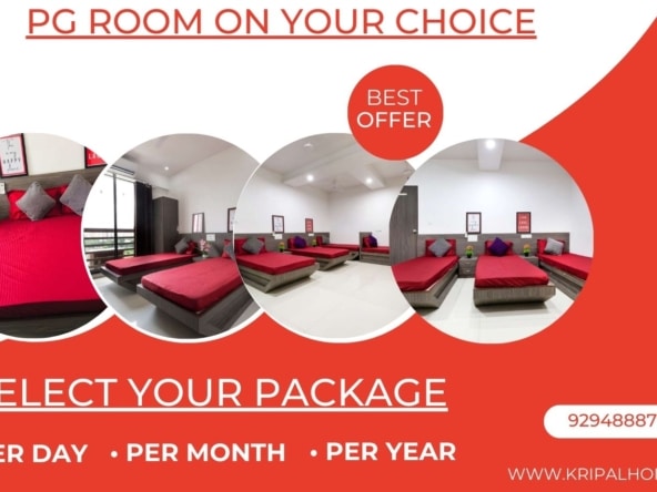 PG in Ahmedabad per day and per month